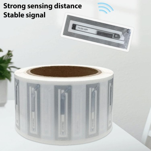 Étiquettes NFC autocollantes avec puce NTAG213, étiquettes RFID UHF à incrustation humide, taille : 44 x 18 mm SR55021371-08